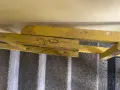 Дървена Стълба в жълт цвят , снимка 2
