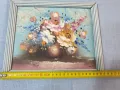 Стара авторска картина, снимка 5