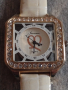 Луксозен дамски часовник с кристали Сваровски JAZZCARO QUARTZ WATER RESIST - 21787, снимка 1 - Дамски - 36229042