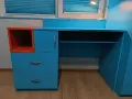 Ученическо бюро с вградени шкафове, снимка 1
