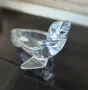 Колекционерска кристална фигура Тюлен "Cristal de Sèvres" – Франция, подпис , снимка 9