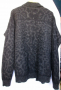Дебела вълнена жилетка от алпака Iro леопард въглен , снимка 3
