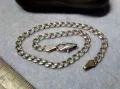 ВИНТИДЖ СРЕБЪРНА ГРИВНА МАРКОВО СРЕБРО 925 ODEMA КЛАСИЧЕСКА ПЛЕТКА с НУЖДА от ХАЛКИЧКА в КРАЯ 49740, снимка 8