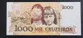 Бразилия . 1000 крузейро. 1990 година.UNC., снимка 2
