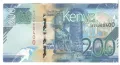 Kenya-200 Shillings-2019-P# 54a-Paper, снимка 2