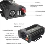 BYGD 12 V 220 V 400 W конвертор, 12 V Трансформатор за автомобилна запалка 12 V DC към 230 V, снимка 3