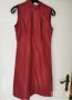 еко кожа червена рокля М размер  марка Vero Moda, снимка 1 - Рокли - 34673575