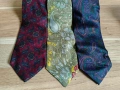 Италиански копринени вратовръзки с орнаменти 1, снимка 4