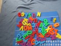 Магнитна дъска с букви, снимка 1 - Образователни игри - 44242021