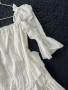 бяла рокля. празнична, снимка 5