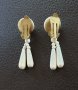 Винтидж обеци от слонова кост, снимка 3