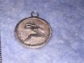 СРЕБЪРЕН ЗОДИАКАЛЕН АРТ ДЕКО МЕДАЛЬОН СРЕБРО 900 - ЗОДИЯ ДЕВА МАЙСТОРСКА ИЗРАБОТКА 36518, снимка 12