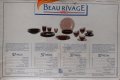 Сервиз "Beau Rivage", Vereco, Франция, аркопал, снимка 4