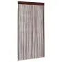 vidaXL Пердета ресни, 2 бр, 140x250 см, кафяви, снимка 2