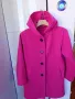 Модно дамско палто в цвят Фуксия 🩷, снимка 4