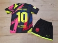 Детски флуоресцентен футболен екип на Барселона #ЛАМИН ЯМАЛ #10!, снимка 1