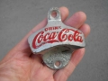 КОЛЕКЦИОНЕРСКА МЕТАЛНА ОТВАРАЧКА ЗА СТЕНА COCA COLA GERMANY , снимка 1