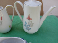 Стари порцеланови чайници и сосиера, снимка 3