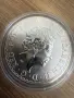 Сребърна инвестиционна монета „Британия“ 2021 (1 oz / 31.1 г, чисто сребро 999), снимка 2