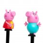 Peppa Pig Случайна мини фигурка за молив / Прасенцето Пепа, снимка 2
