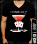 Тениска с щампа CASINO NIGHT