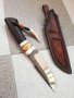 Ръчно изработен ловен нож от марка KD handmade knives ловни ножове, снимка 2