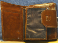 "D Collection" Genuine High Quality Brown Leather Wallet, снимка 2