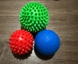 Нов Антистрес масажни топки – комплект 3 броя | Релакс, рехабилитация, фитнес, снимка 1