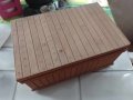 оригинална дървена кутия от Индонезия, от махагон, снимка 1