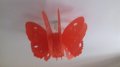Червен полилей Пеперуда за детска стая , снимка 1 - Полилеи - 41660439