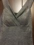 Сива елегантна рокля, снимка 5
