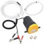 Помпа, 12V 80W, за източване, на масло, моторно масло, гориво, дизел, течности, за кола, автомобил, снимка 4