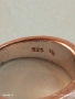 Красив сребърен пръстен висока проба сребро майсторска изработка 44192, снимка 5