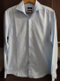 Оригинална светло синя мъжка риза s. Oliver Selection, slim fit , снимка 6