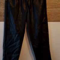 кожен панталон с връзки на ластик марка New Look, снимка 2 - Панталони - 35811311