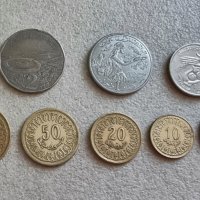 Монети. Тунис . 2, 1 и 1/2 динар, 10, 20, 50 ,100, 5 милима. 8 бройки., снимка 6 - Нумизматика и бонистика - 42373005