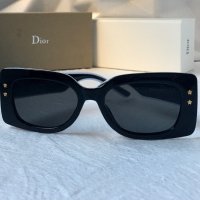 Dior 2023 дамски слънчеви очила правоъгълни 2 цвята, снимка 4 - Слънчеви и диоптрични очила - 41925514