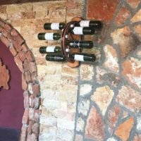 Стенни дървени стойки за вино за 8 бутилки , снимка 4 - Други - 40330197