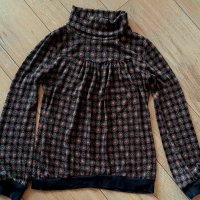 Черно дамско  поло, снимка 1 - Блузи с дълъг ръкав и пуловери - 42025685