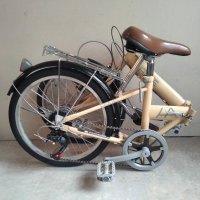 Сгъваем велосипед Hiate 20", снимка 2 - Велосипеди - 39969114