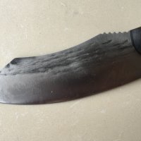 Широк японски нож с ковано острие, фултанг, 5Cr15Mov, снимка 6 - Ножове - 41481393