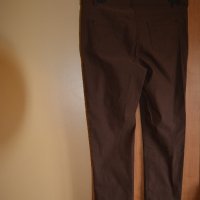Пролетно-есенен тъмнокафяв панталон, снимка 2 - Панталони - 42335035