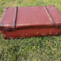 Ретро куфар от жакард, снимка 2 - Антикварни и старинни предмети - 44659087