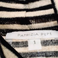 Италия.маркова блуза  с поло яка PATRIZIA PEPE оригинал, снимка 4 - Блузи с дълъг ръкав и пуловери - 39904400