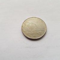 Монета 10 форинта, снимка 2 - Нумизматика и бонистика - 42611758