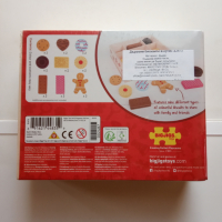 Играчка кутия с дървени бисквити BigJigs Biscuit Box, снимка 2 - Игри и пъзели - 36327963