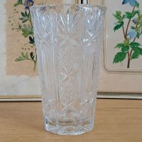 Ретро кристална ваза, снимка 1 - Вази - 40331176