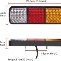 NWpangu LED задни светлини за ремарке, снимка 3 - Аксесоари и консумативи - 41647746