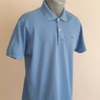Lacoste Classic Fit Pique Cotton Mens Size 5 - L  ОРИГИНАЛ! Мъжка Тениска!, снимка 8 - Тениски - 44157020