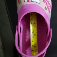 Детски крокс Hello Kitty №28, снимка 4 - Детски сандали и чехли - 39379316